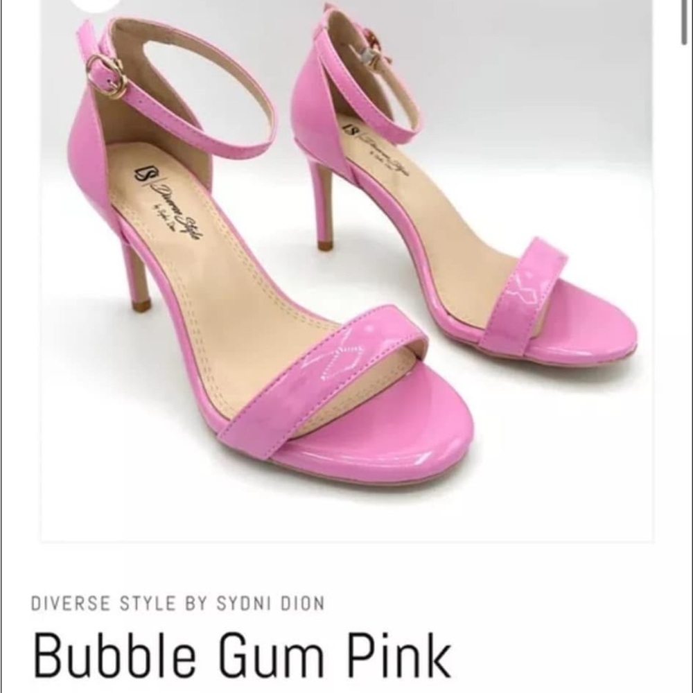 Diverse Style by Sydni Dion Bubble Gum Pink Heels